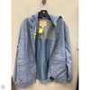Jacket Windbreaker By Weatherproof In Blue, Size: L