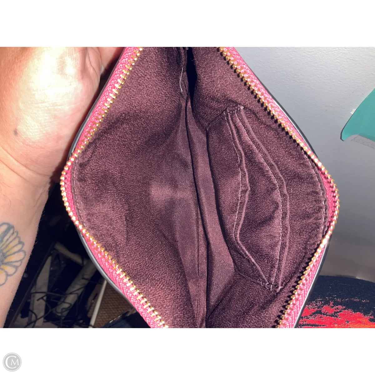 Crossbody Designer By Coach, Size: Medium