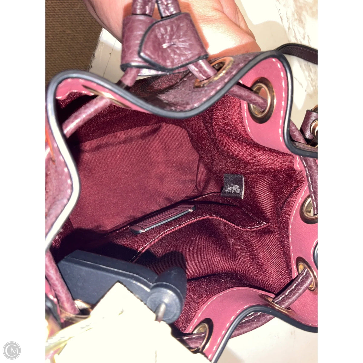 Crossbody Designer By Coach, Size: Small