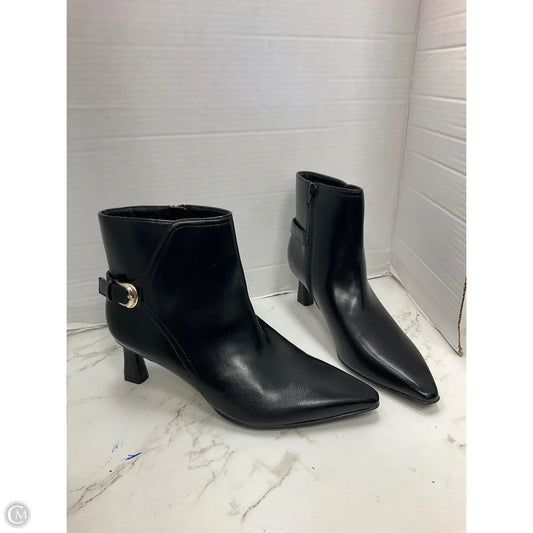 Boots Ankle Heels By Naturalizer In Black, Size: 7.5