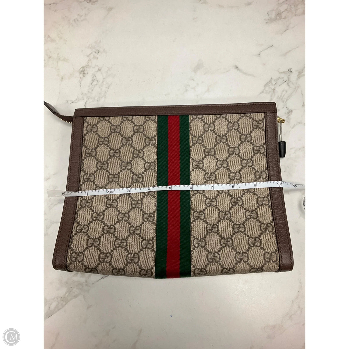 Clutch Luxury Designer By Gucci, Size: Medium