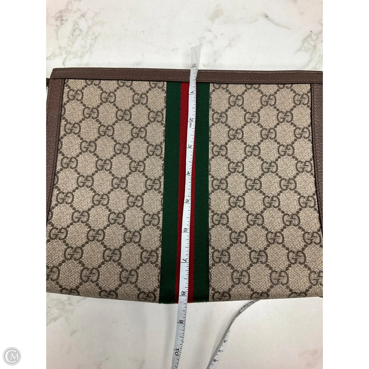 Clutch Luxury Designer By Gucci, Size: Medium