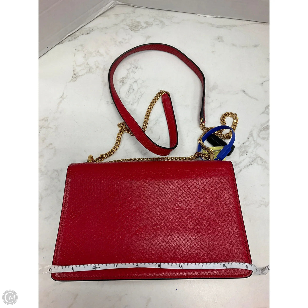 Crossbody Luxury Designer By Versace, Size: Medium