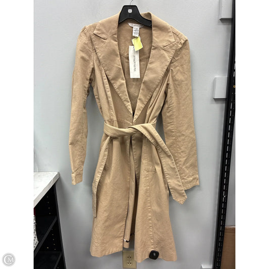 Jacket Designer By Diane Von Furstenberg In Tan, Size: 10