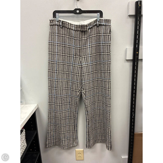 Pants Designer By St. John In Black & White, Size: 12