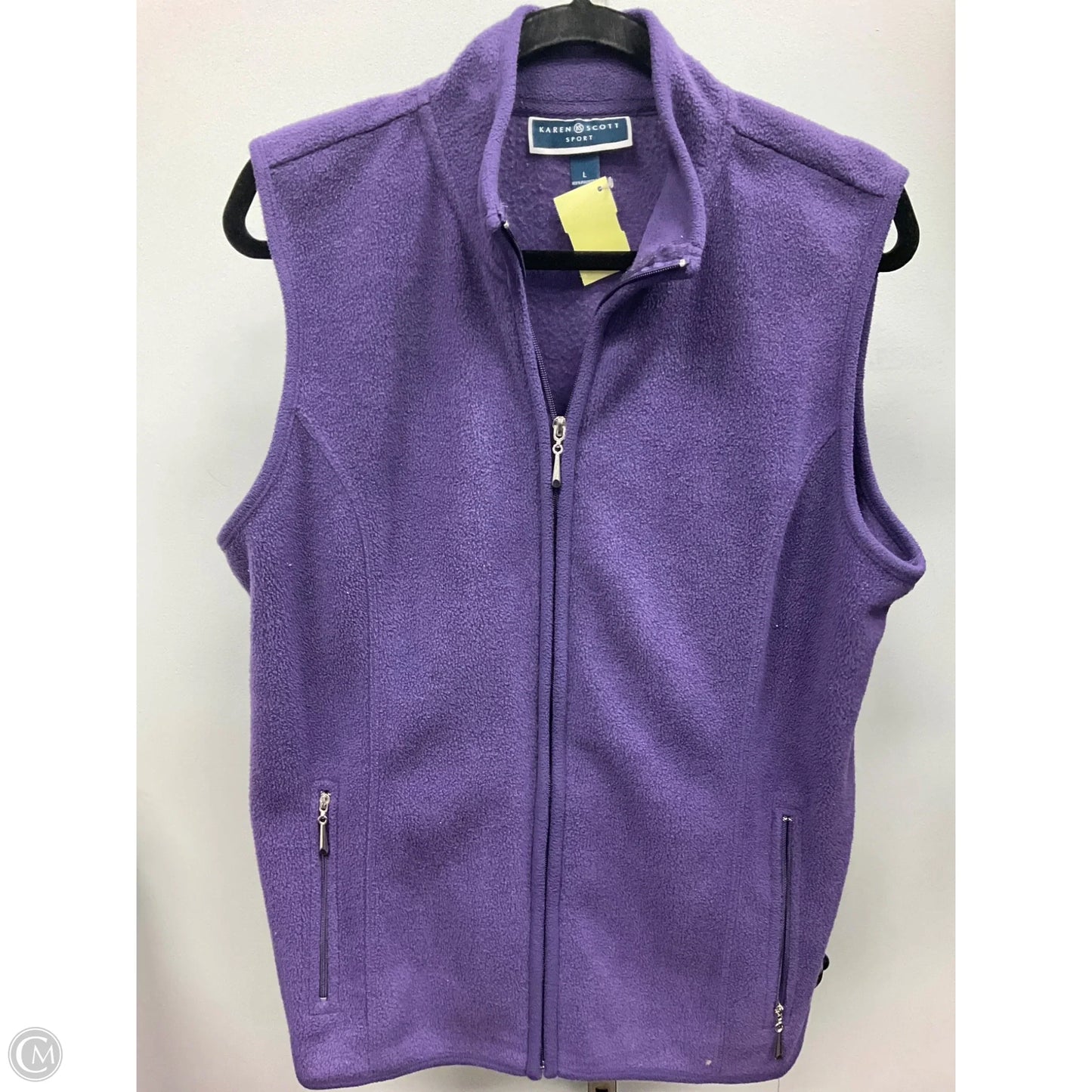 Athletic Fleece By Karin Stevens In Purple, Size: L