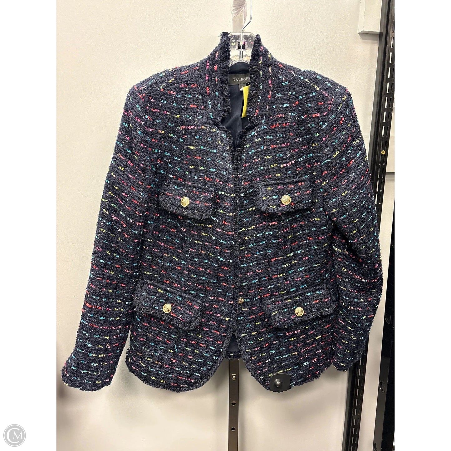 Blazer By Talbots In Navy, Size: 8