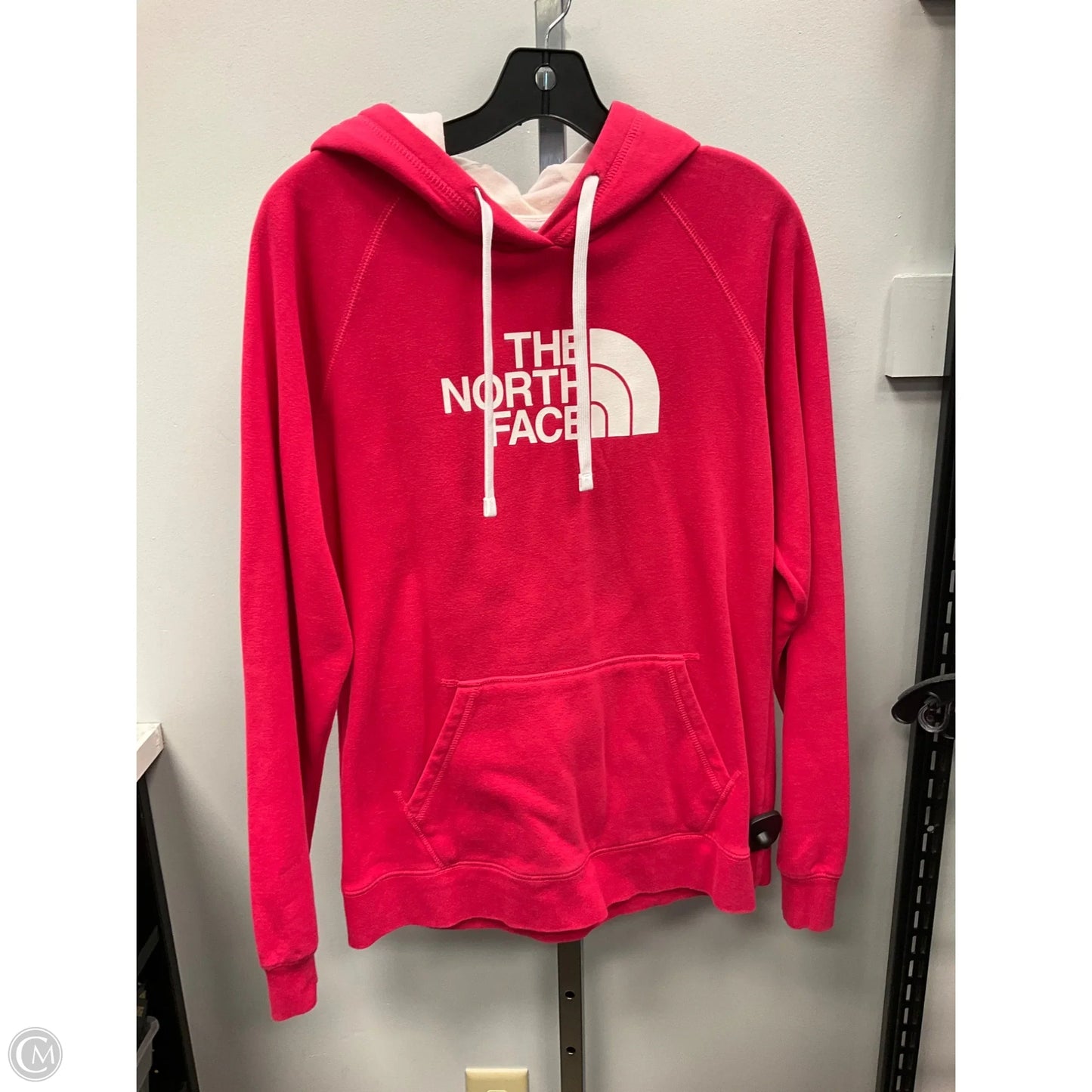 Athletic Sweatshirt Collar By The North Face In Pink, Size: L