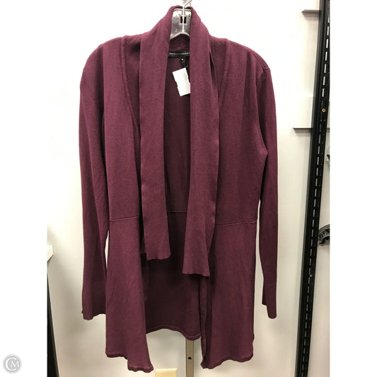 Sweater Cardigan By White House Black Market In Purple, Size: M