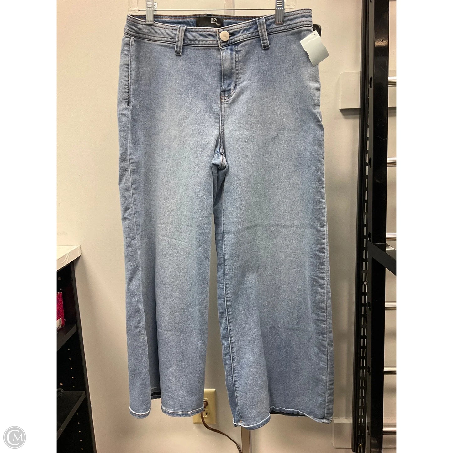 Jeans Wide Leg By 1822 Denim In Blue Denim, Size: 10