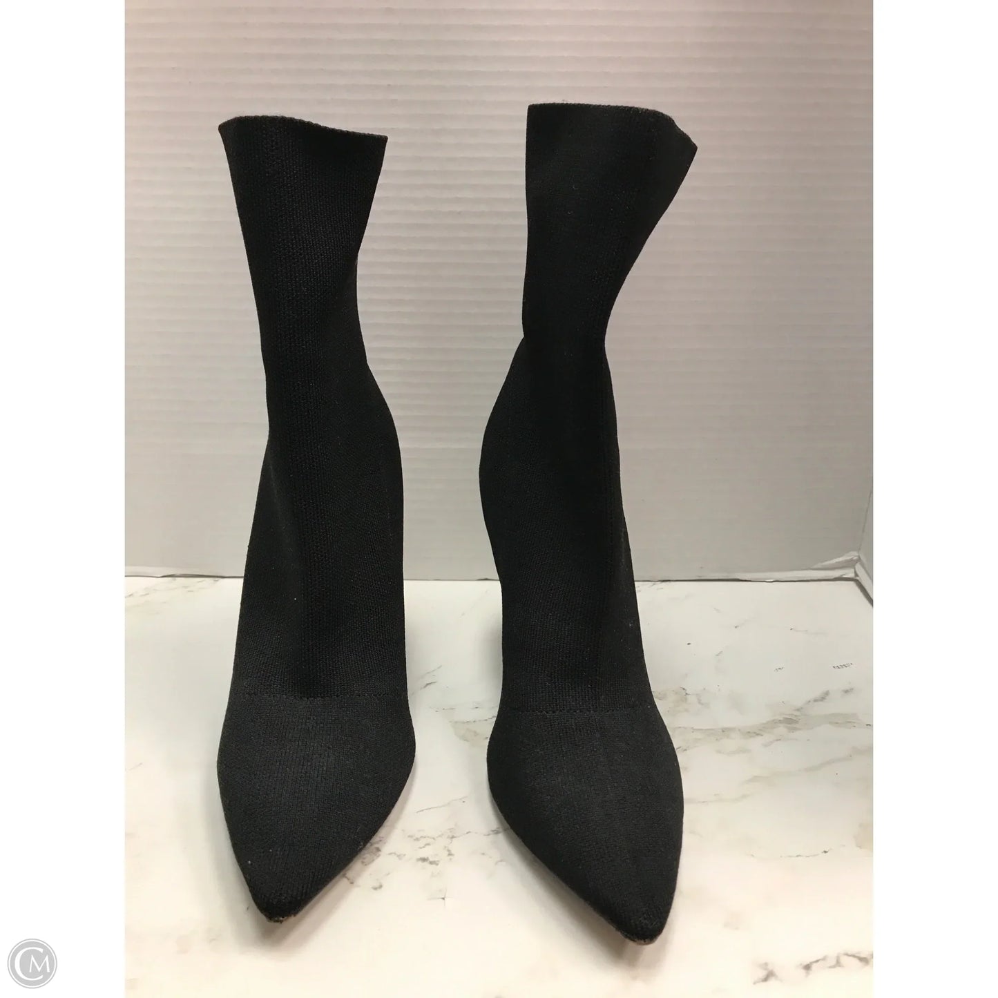 Boots Ankle Heels By Express In Black, Size: 6