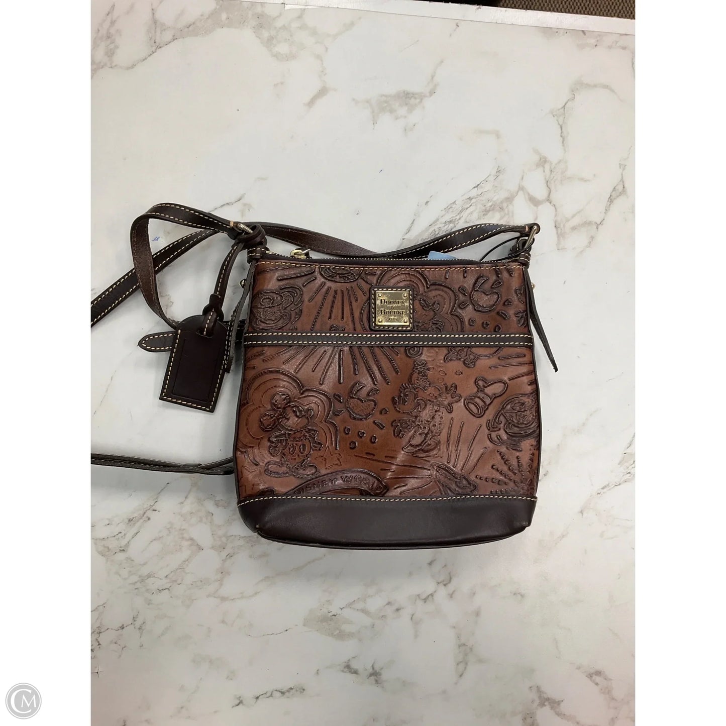Crossbody Designer By Dooney And Bourke, Size: Medium