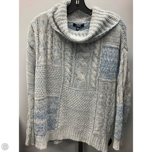 Sweater By Chaps In Blue, Size: M
