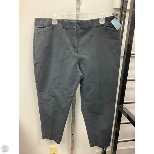 Pants Dress By Liz Claiborne In Black, Size: 18