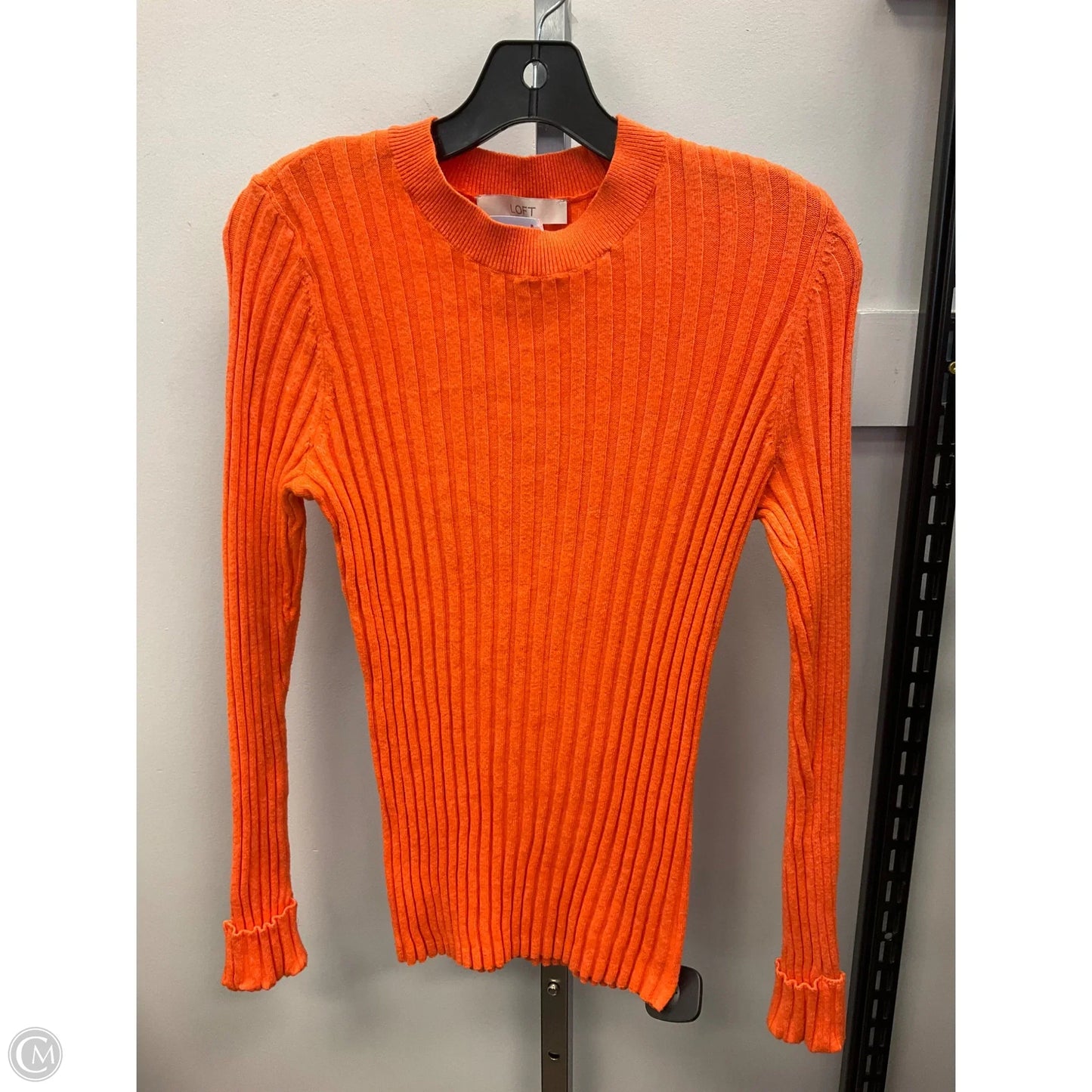 Sweater By Loft In Orange, Size: L
