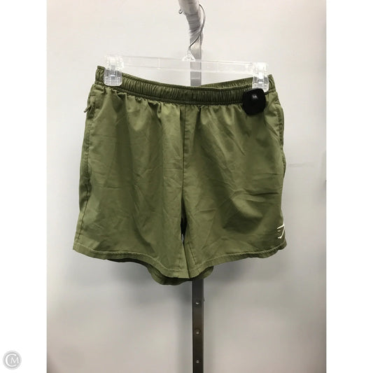 Athletic Shorts By Gym Shark In Green, Size: S