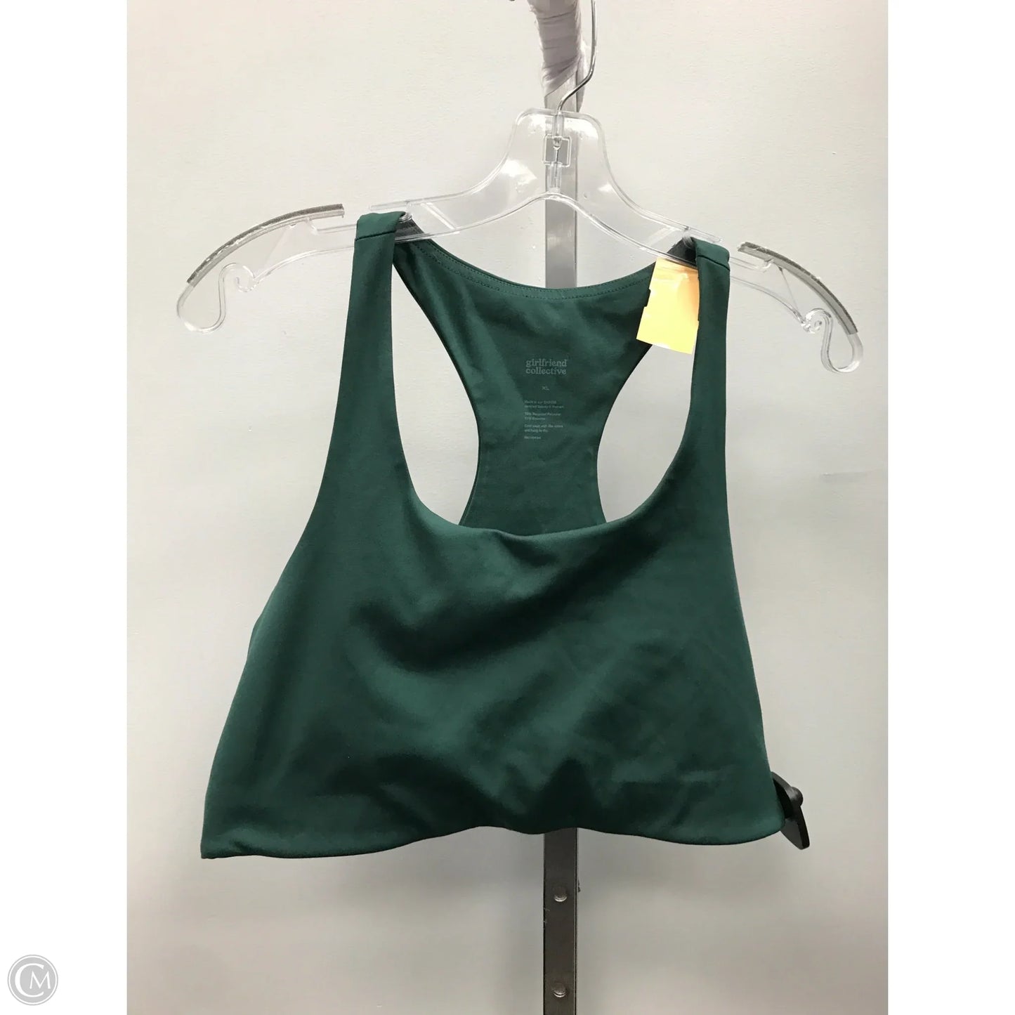 Athletic Bra By Girlfriend Collective In Green, Size: Xl