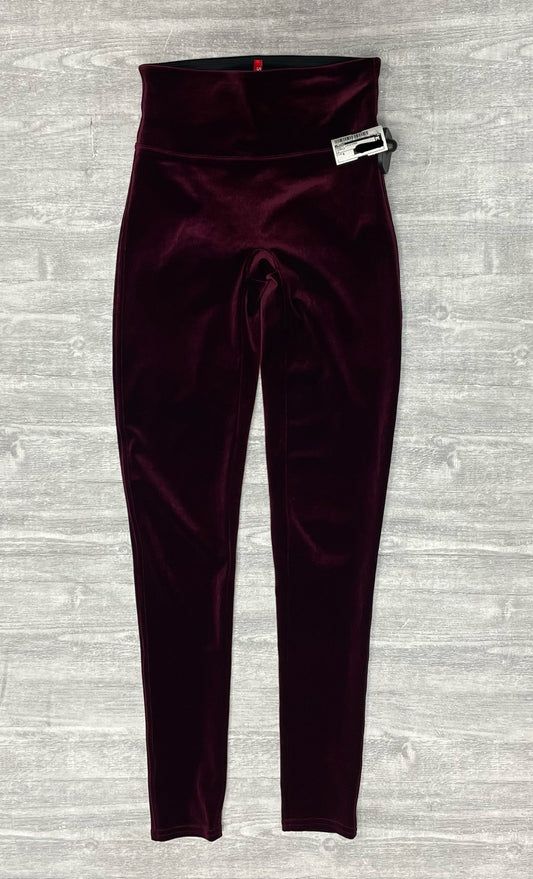 Pants Leggings By Spanx In Purple, Size: S