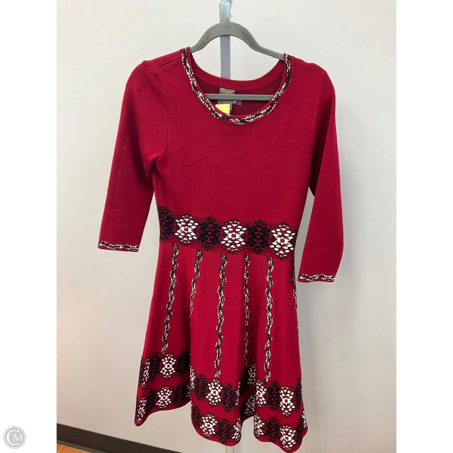 Dress Party Short By Taylor In Red, Size: M