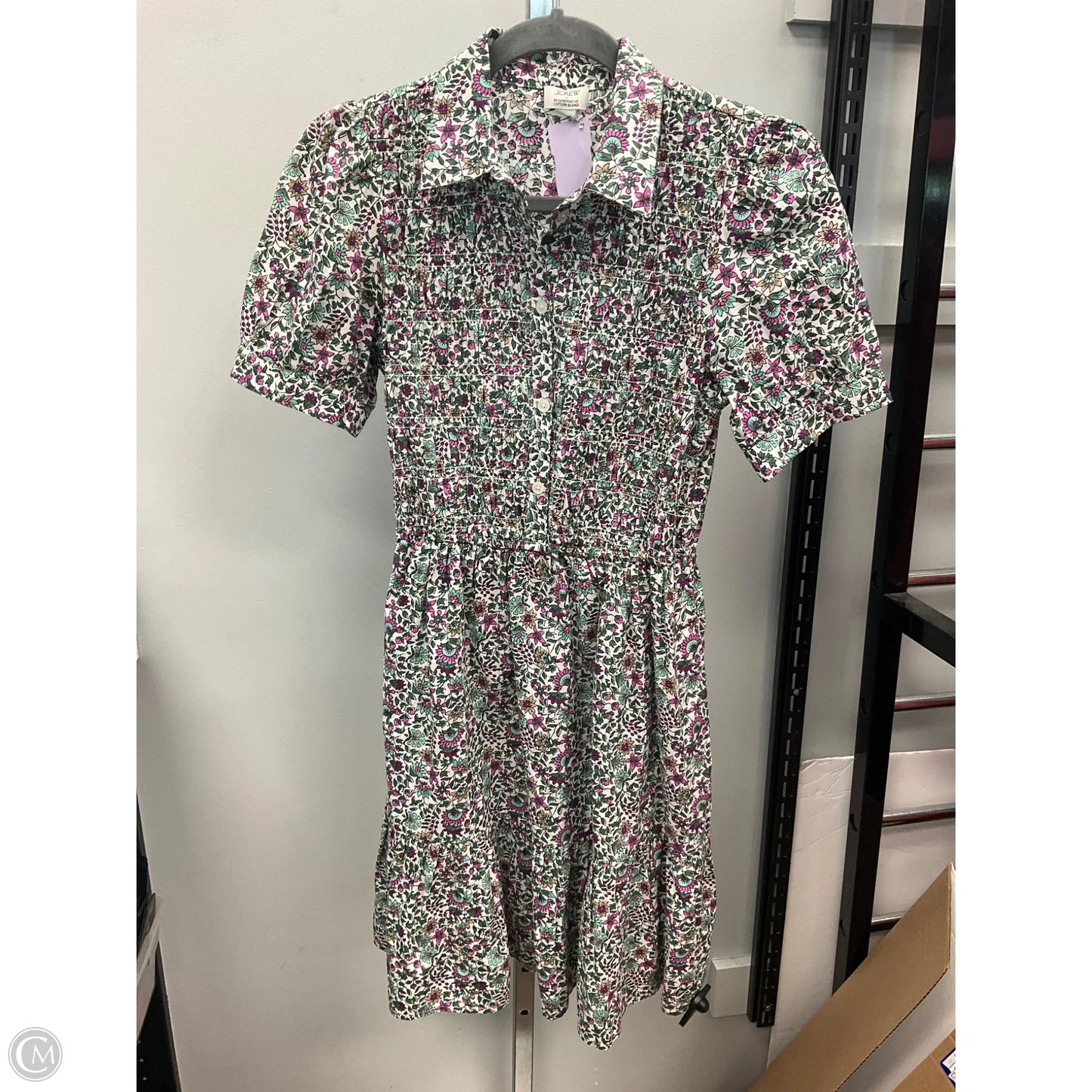 Dress Casual Short By J. Crew In Floral Print, Size: Xxs