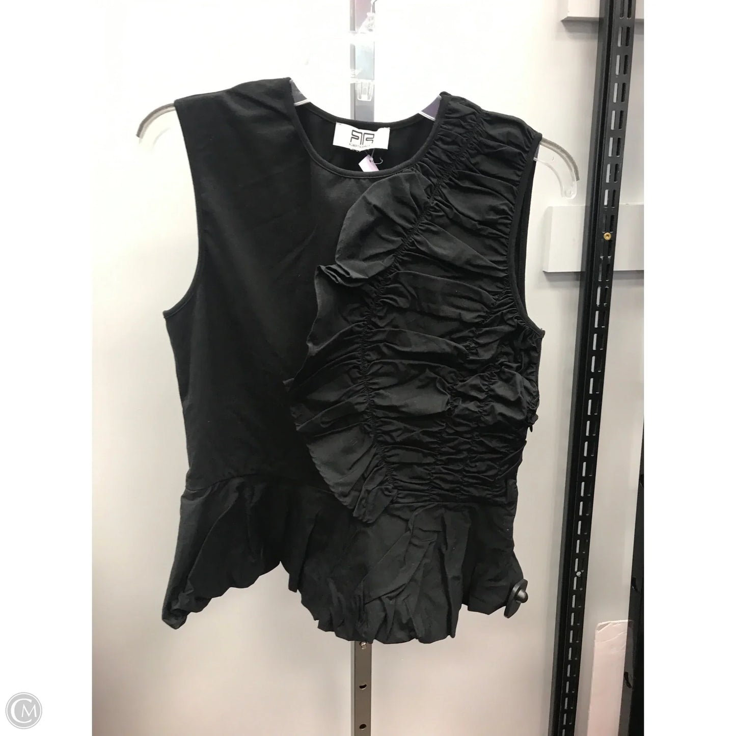 Top Sleeveless By Robert Rodriguez In Black, Size: L
