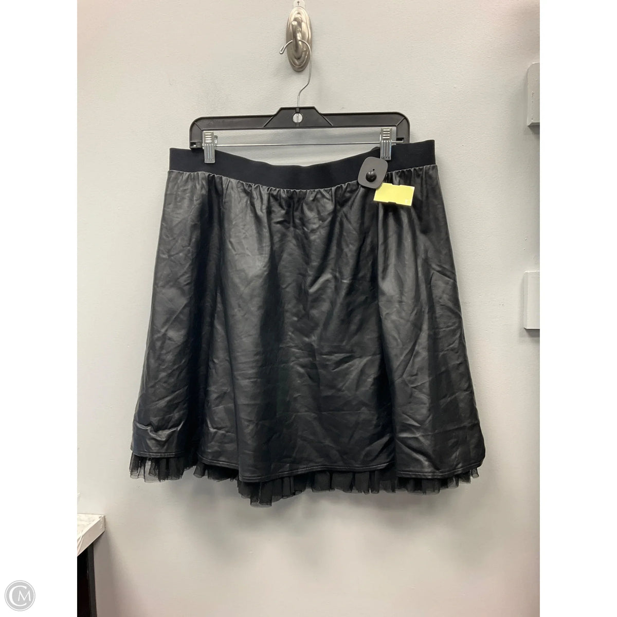 Skirt Maxi By Forever 21 In Black, Size: 2x