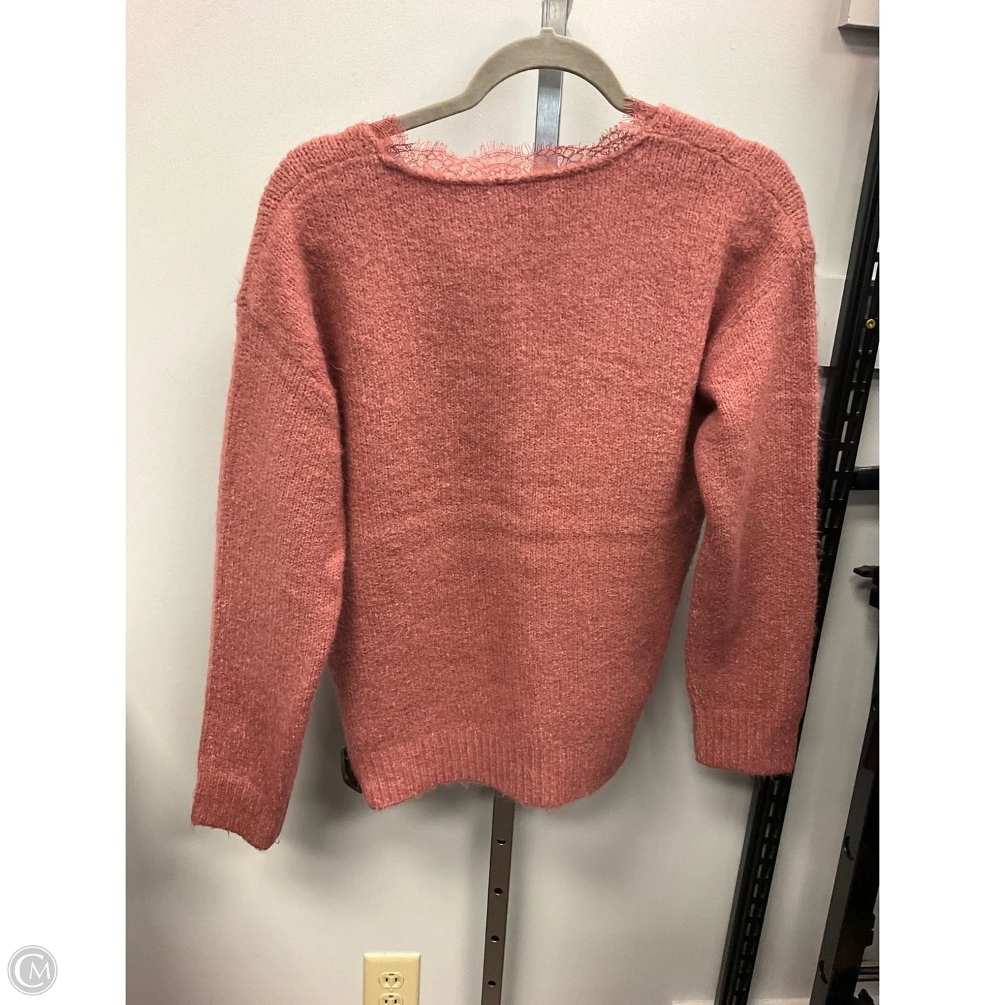Sweater By Clothes Mentor In Pink, Size: S
