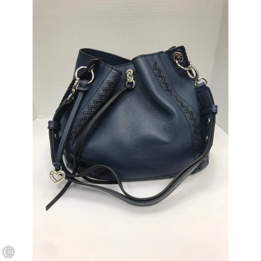 Handbag Leather By Brighton, Size: Large