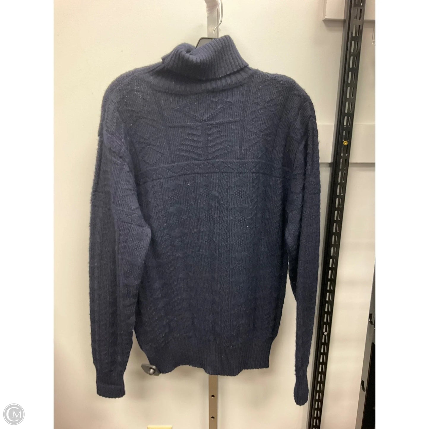 Sweater By Clothes Mentor In Navy, Size: S
