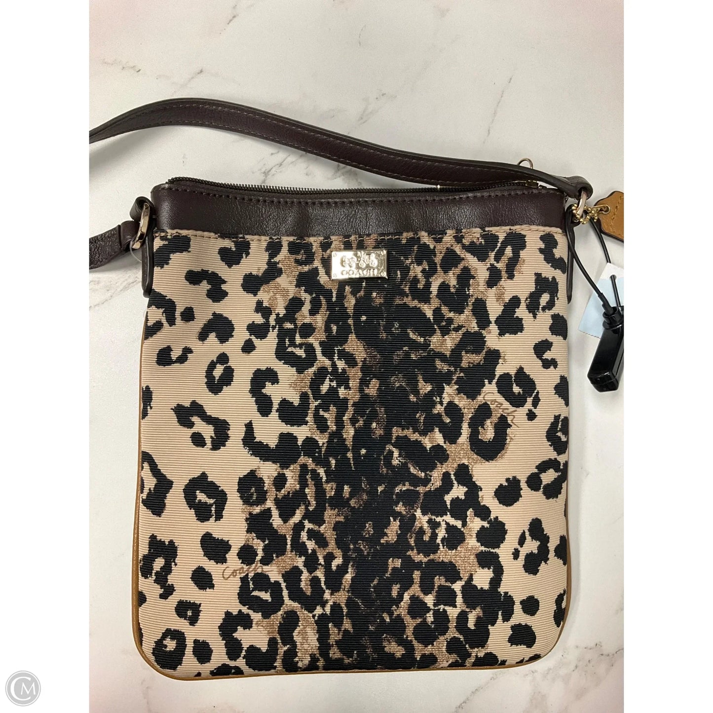 Crossbody Designer By Coach, Size: Small