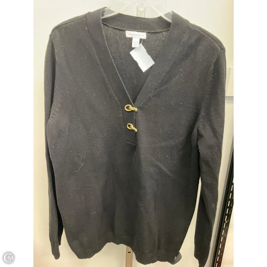 Sweater By Charter Club In Black, Size: Xl