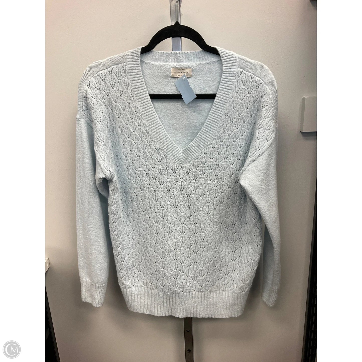 Sweater By Lucky Brand In Bronze, Size: M