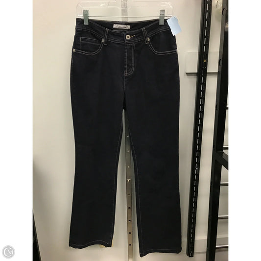 Jeans Flared By Chicos In Blue Denim, Size: 2