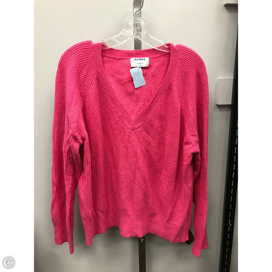 Sweater By Old Navy In Pink, Size: M