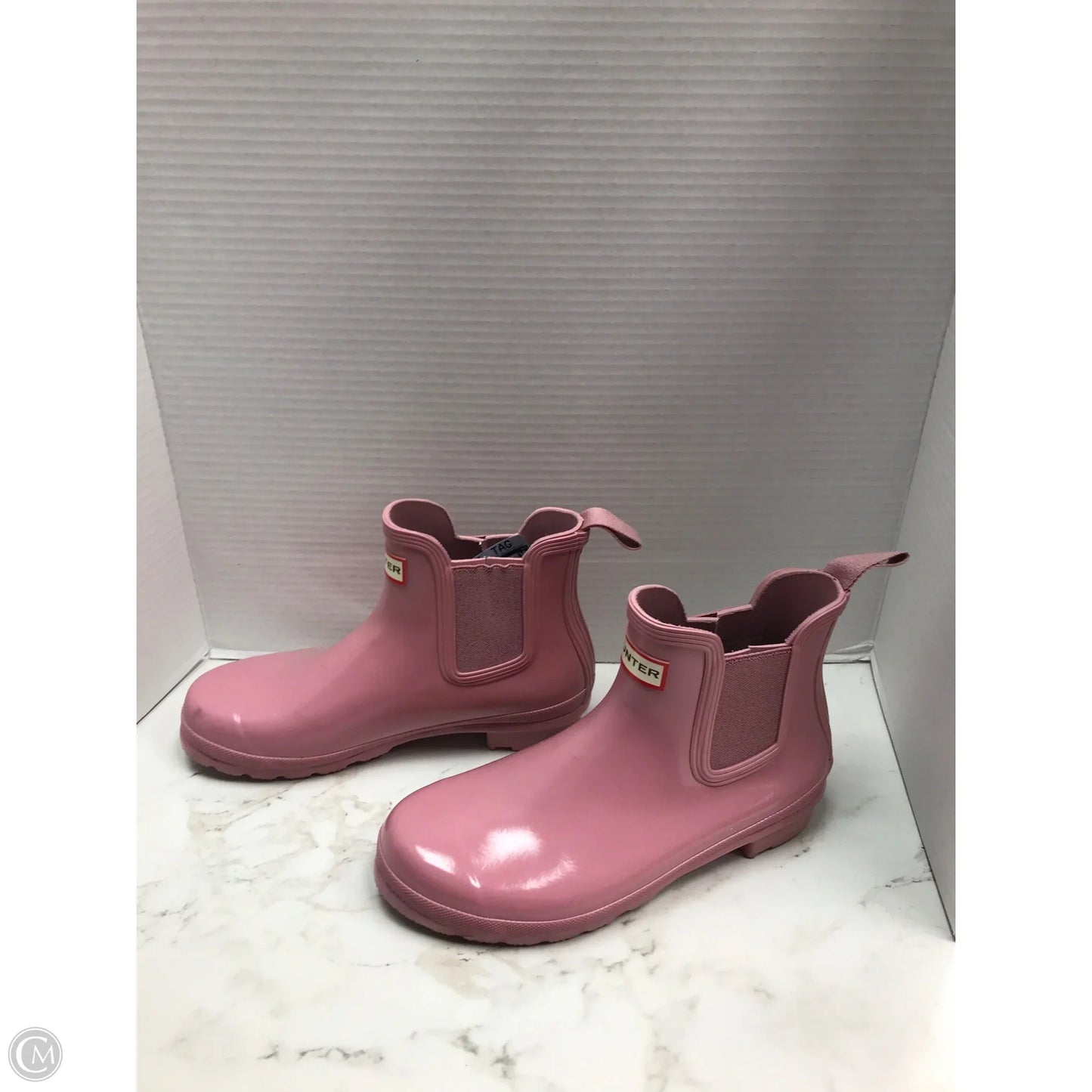 Boots Rain By Hunter In Pink, Size: 8