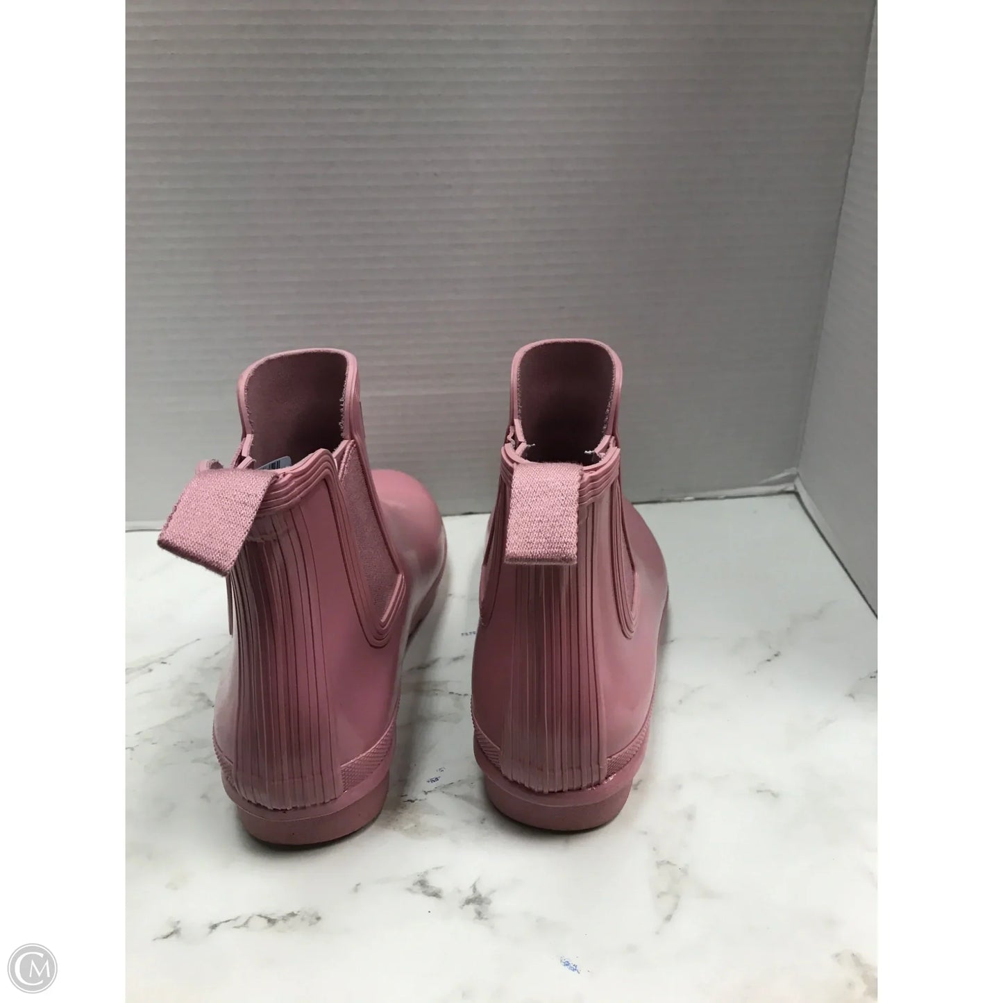 Boots Rain By Hunter In Pink, Size: 8