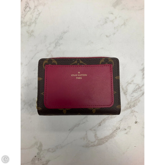 Wallet Luxury Designer By Louis Vuitton, Size: Small