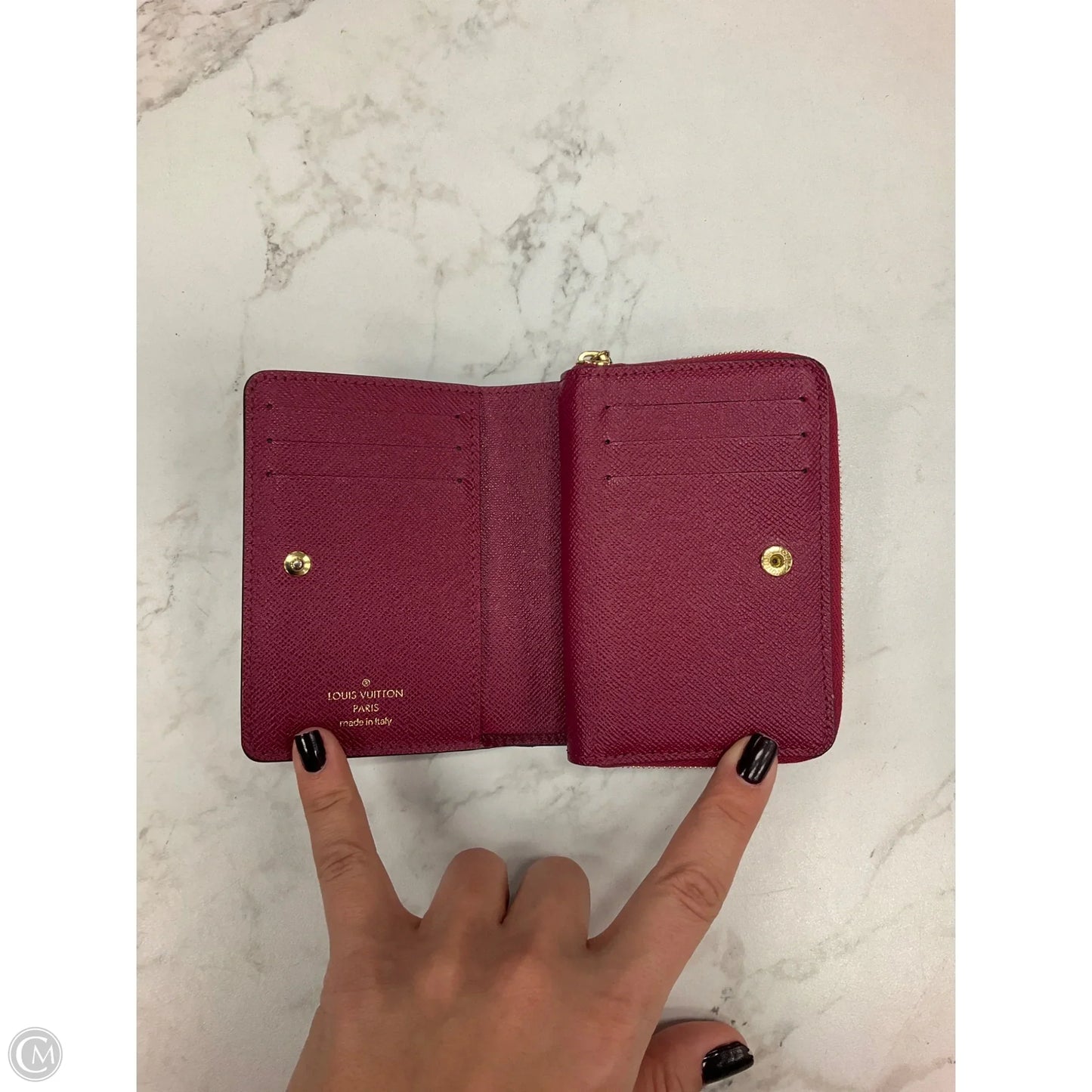 Wallet Luxury Designer By Louis Vuitton, Size: Small