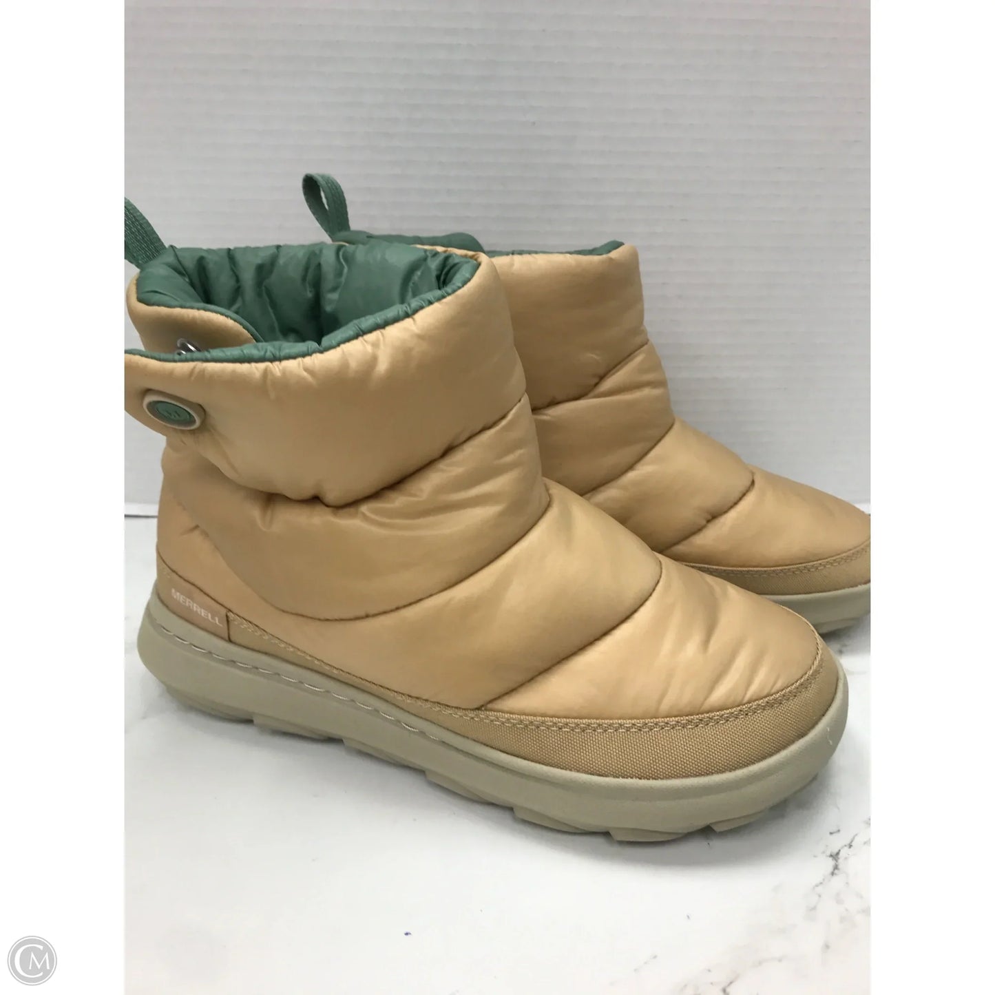 Boots Snow By Merrell In Tan, Size: 9