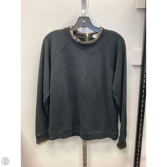 Top Long Sleeve By J. Crew In Black, Size: L