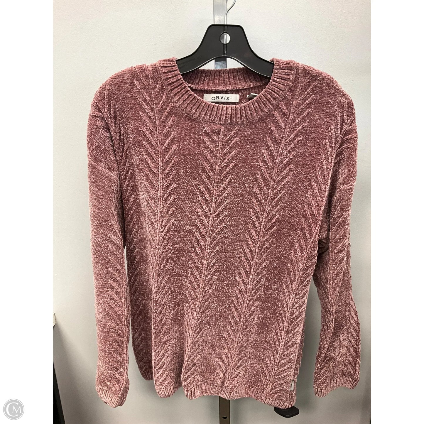 Sweater By Orvis In Mauve, Size: S
