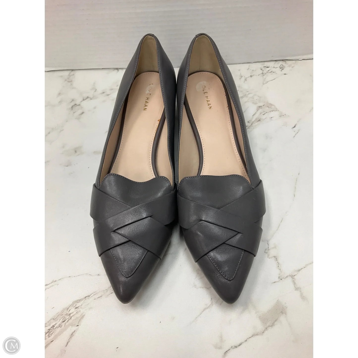 Shoes Heels Block By Cole-haan In Grey, Size: 9.5