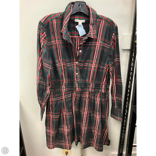 Dress Casual Short By Free Assembly In Plaid Pattern, Size: L