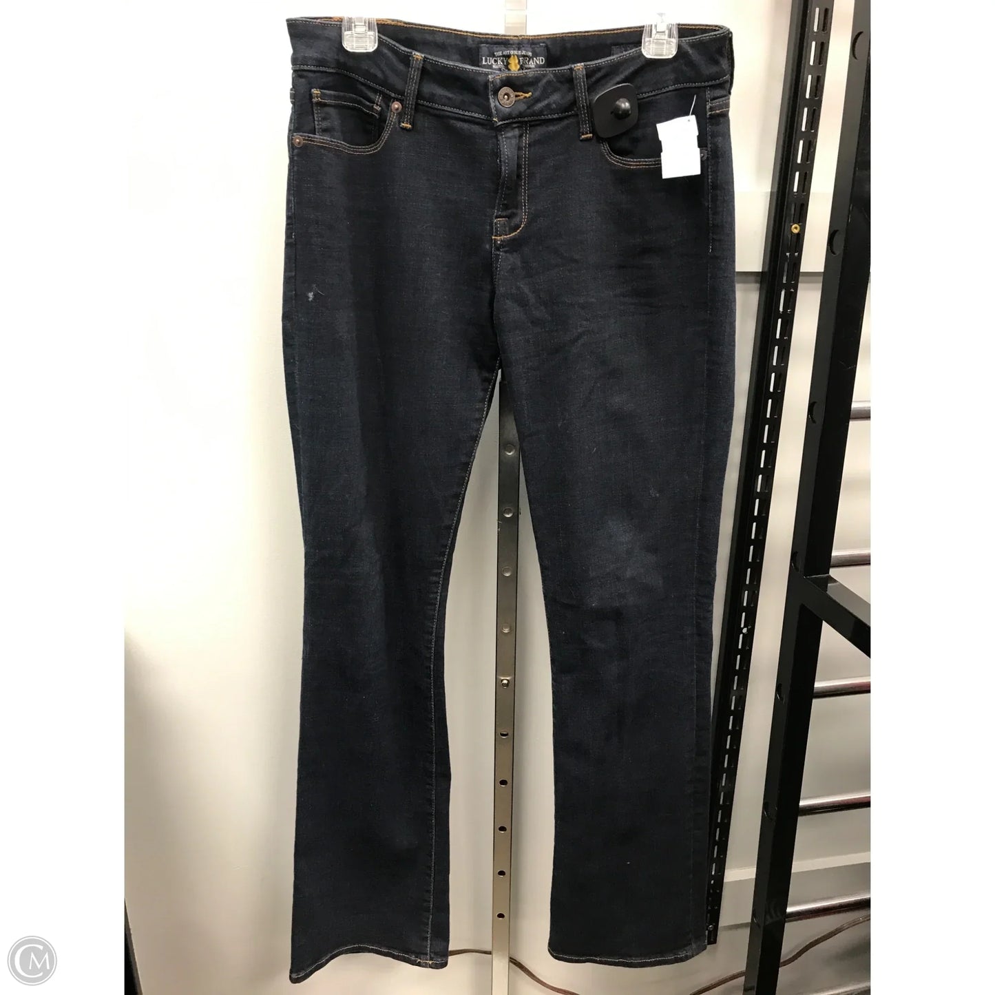 Jeans Flared By Lucky Brand In Blue Denim, Size: 8