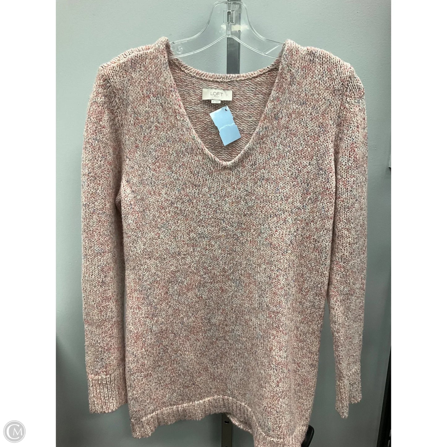 Sweater By Loft In Pink, Size: M