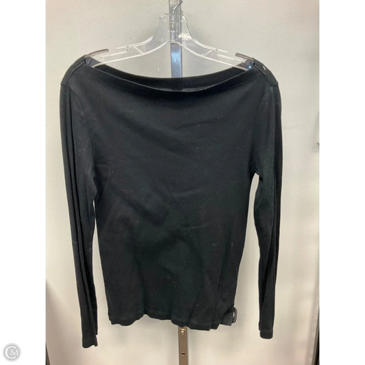 Top Long Sleeve Basic By Gap In Pink, Size: L