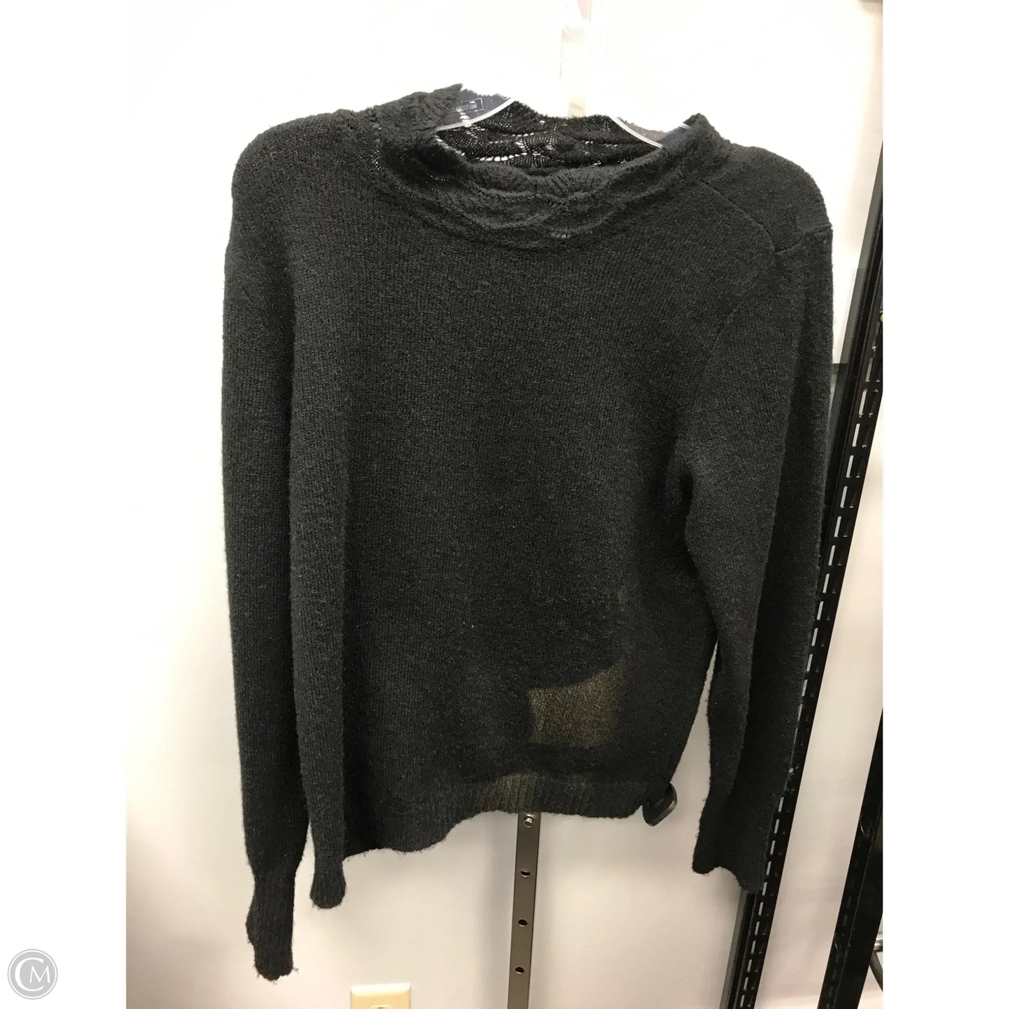 Sweater By Halogen In Black, Size: L