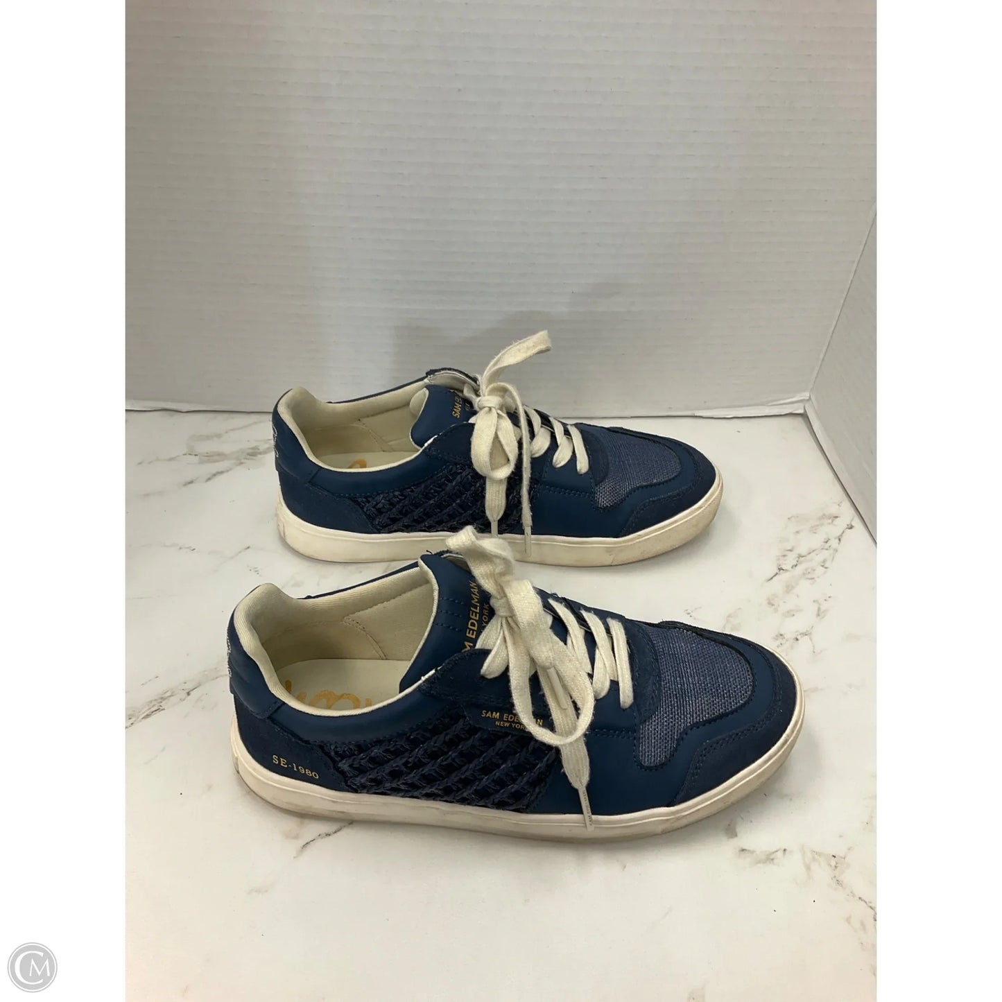 Shoes Sneakers By Sam Edelman In Blue, Size: 7.5