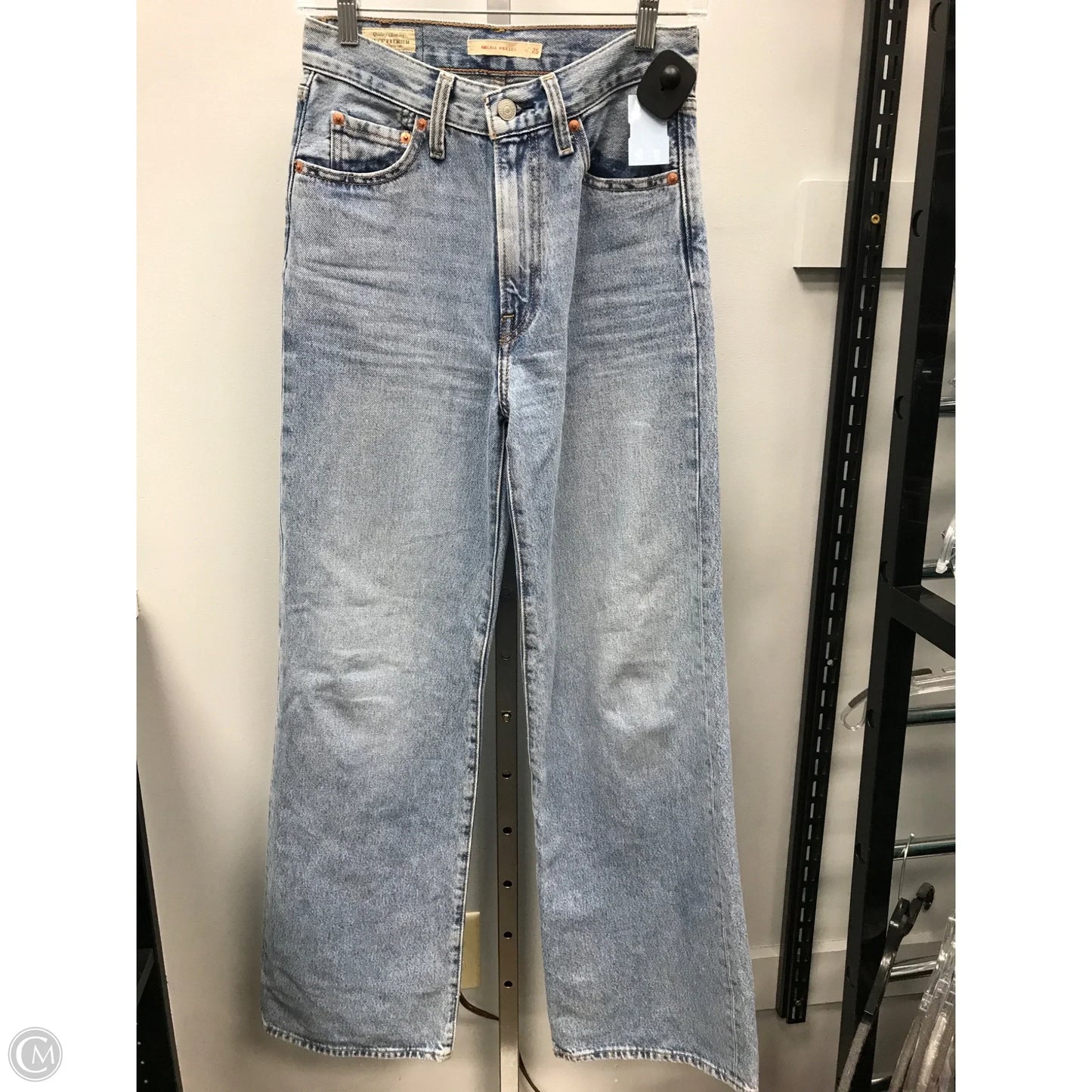 Jeans Flared By Cmc In Blue Denim, Size: 2