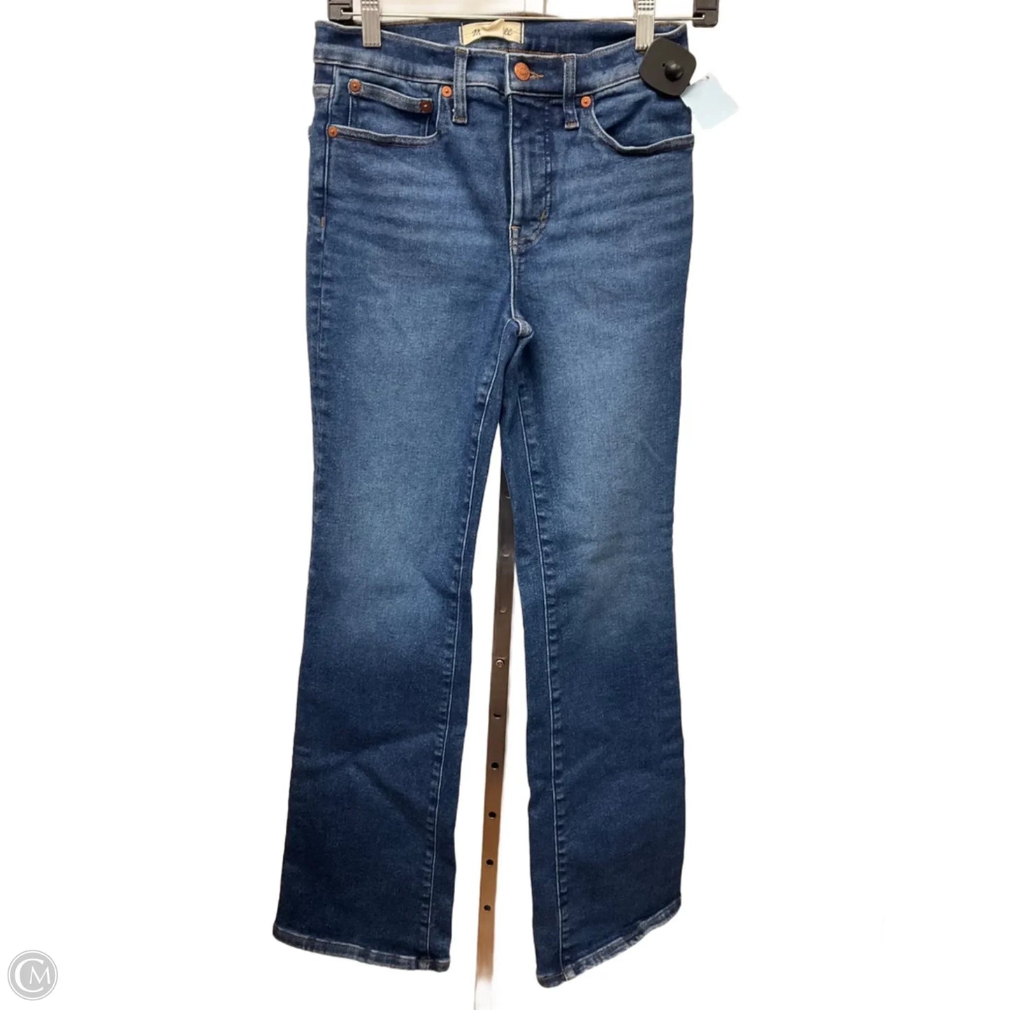 Jeans Flared By Madewell In Blue Denim, Size: 2